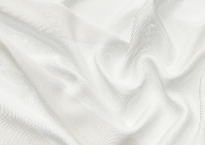 Salerno Voile, Coastal White - Motorised Roman Blind - Image 4